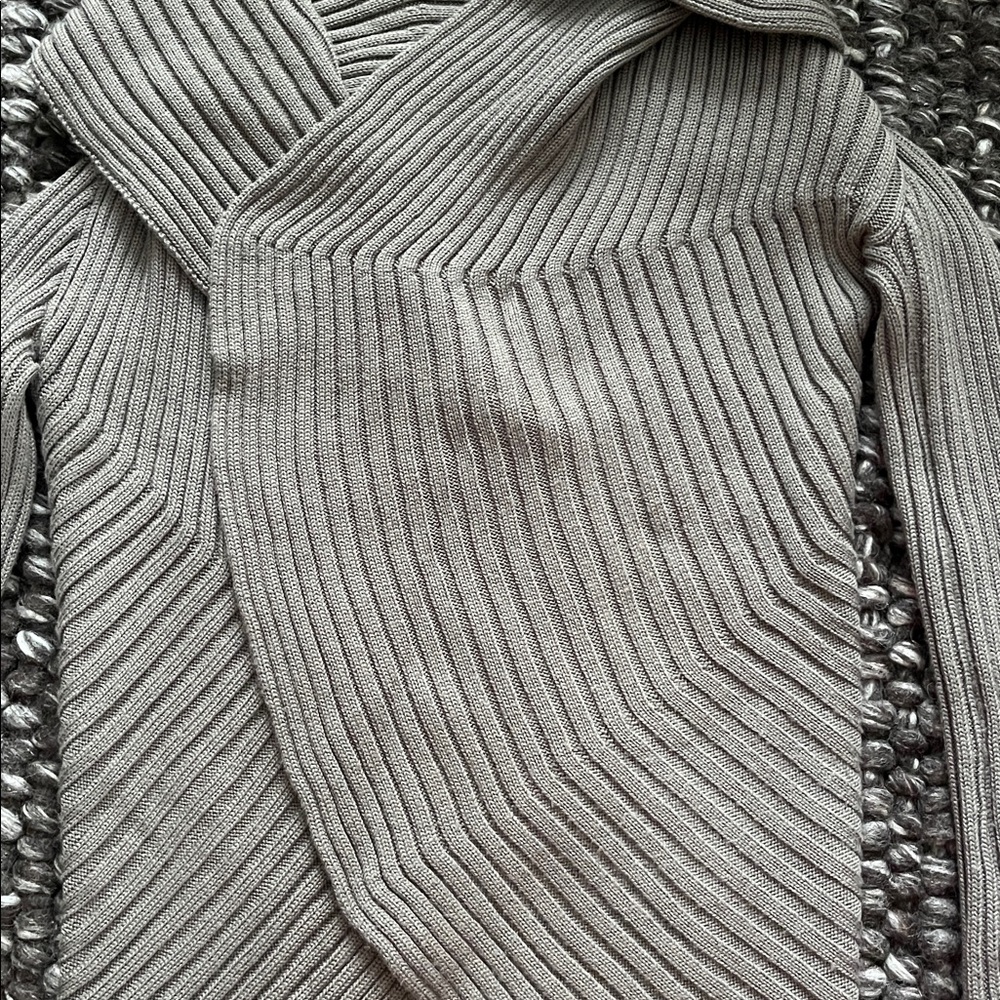 Taupe/ Brown NORTHLAND Ribbed Sweater - Picture 10 of 16